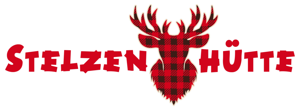 Das Logo der Stelzenhütte im Café Hemmale in Glödnitz.